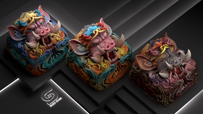 [Group Buy] "Journey to the West" Character Series ZHUWUNENG Artisan Keycaps