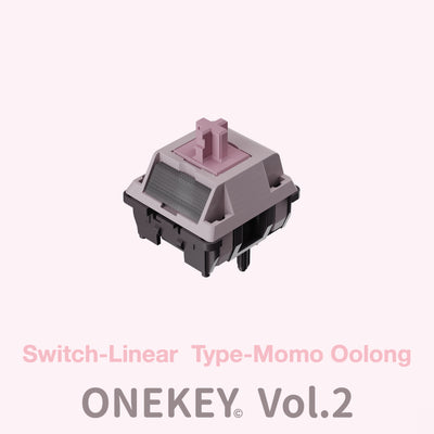 [Upcoming] Onekey Studio Bubble Tea-Momo Oolong Cherry Profile Keycaps
