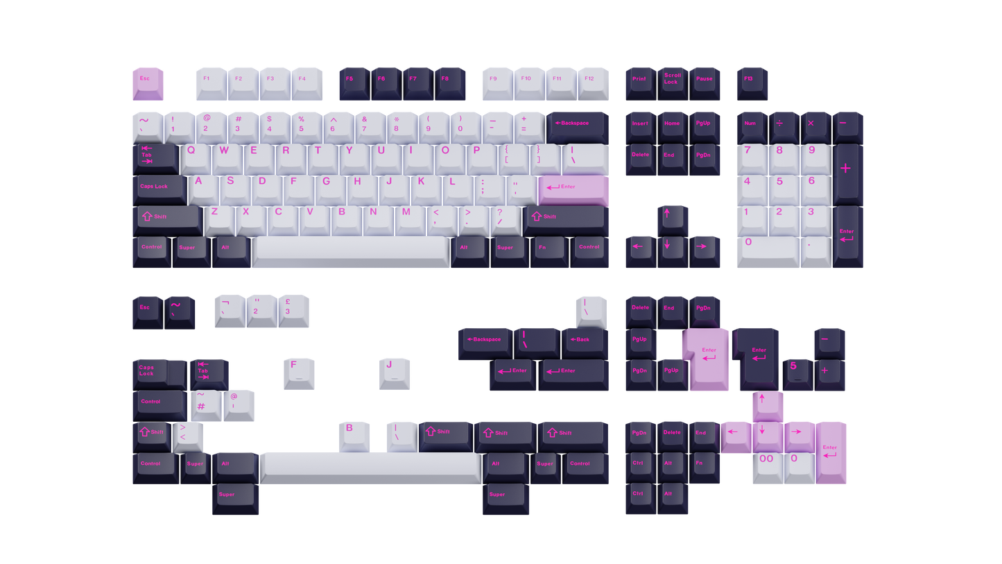 [GB] KKB Cyber Girl Keycaps