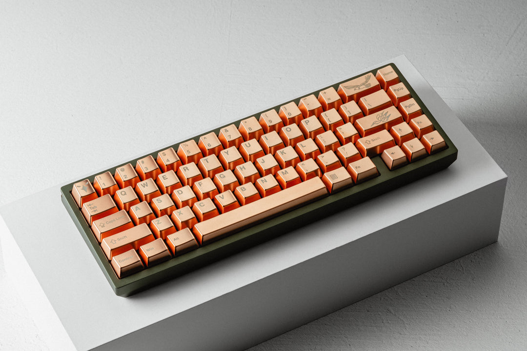 [Group Buy] Awekeys Copper Eagle Full Metal Keycaps