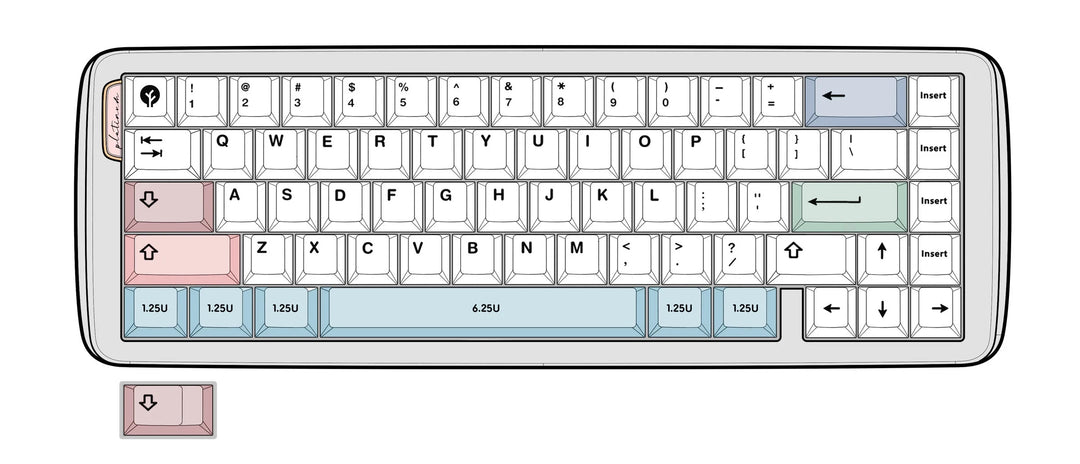 [Group Buy] PT990 Mechanical Keyboard Extra Add-ons