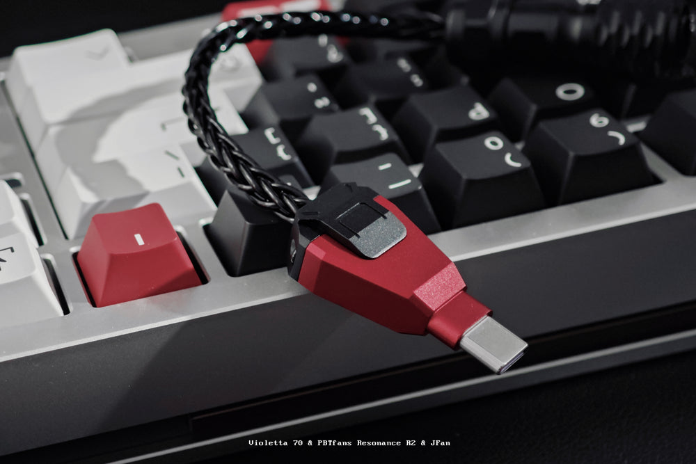 [In-stock] M-Cable Custom Single Crystal Copperwire USB Cable with Connectors