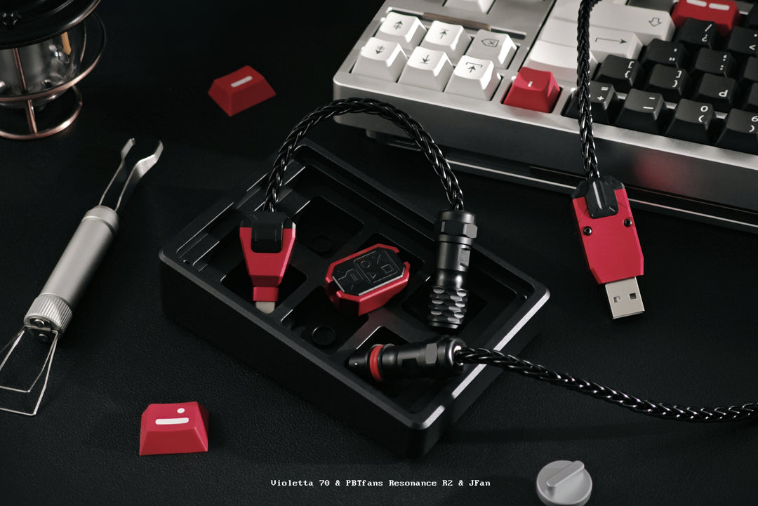 [In-stock] M-Cable Custom Single Crystal Copperwire USB Cable with Connectors