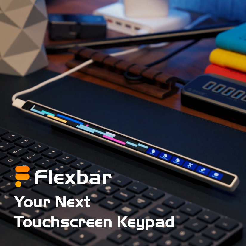 [In Stock] Eniac Electronic Flexbar -- A Fully Customizable Touch-Bar Solution