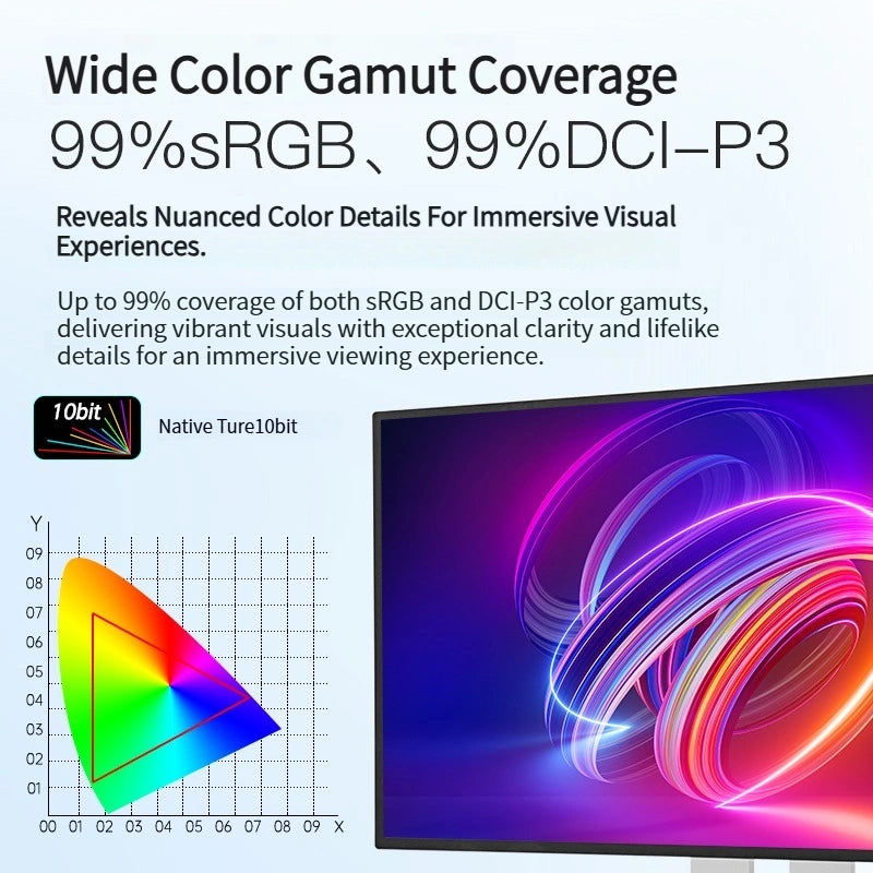 [In-stock] Kuycon G32P 6K 32-inch IPS Black Monitor