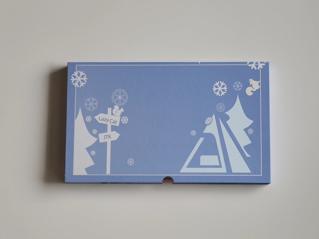 JTK HSA Snow Camping ABS Doubleshot Glossy Surface Keycap Set