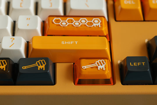 [In-stock] JTK HSA Bee Keeping ABS Doubleshot Glossy Surface Keycap Set