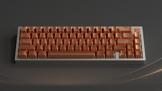 [Group Buy] Awekeys Copper Eagle Full Metal Keycaps