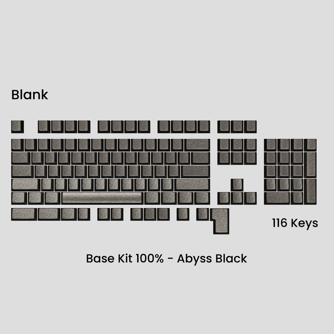 [GB] Awekeys Wild Ice Metal Keycaps Set