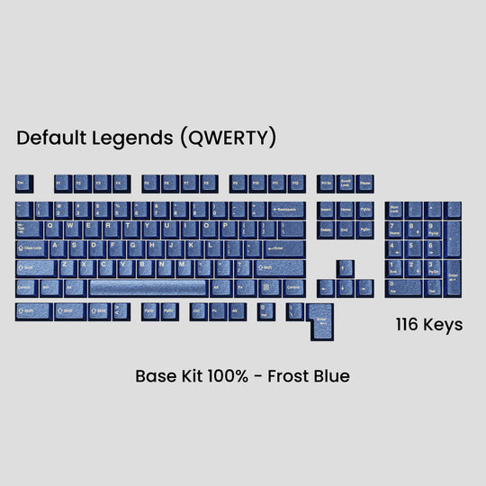 [GB] Awekeys Wild Ice Metal Keycaps Set