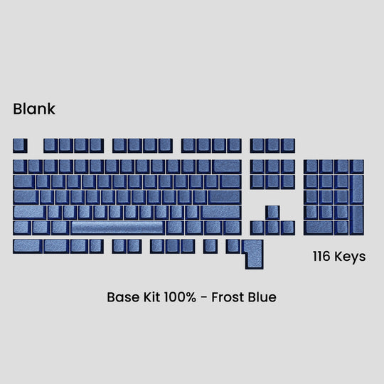 [GB] Awekeys Wild Ice Metal Keycaps Set