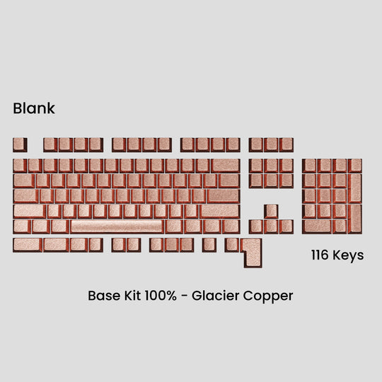 [GB] Awekeys Wild Ice Metal Keycaps Set