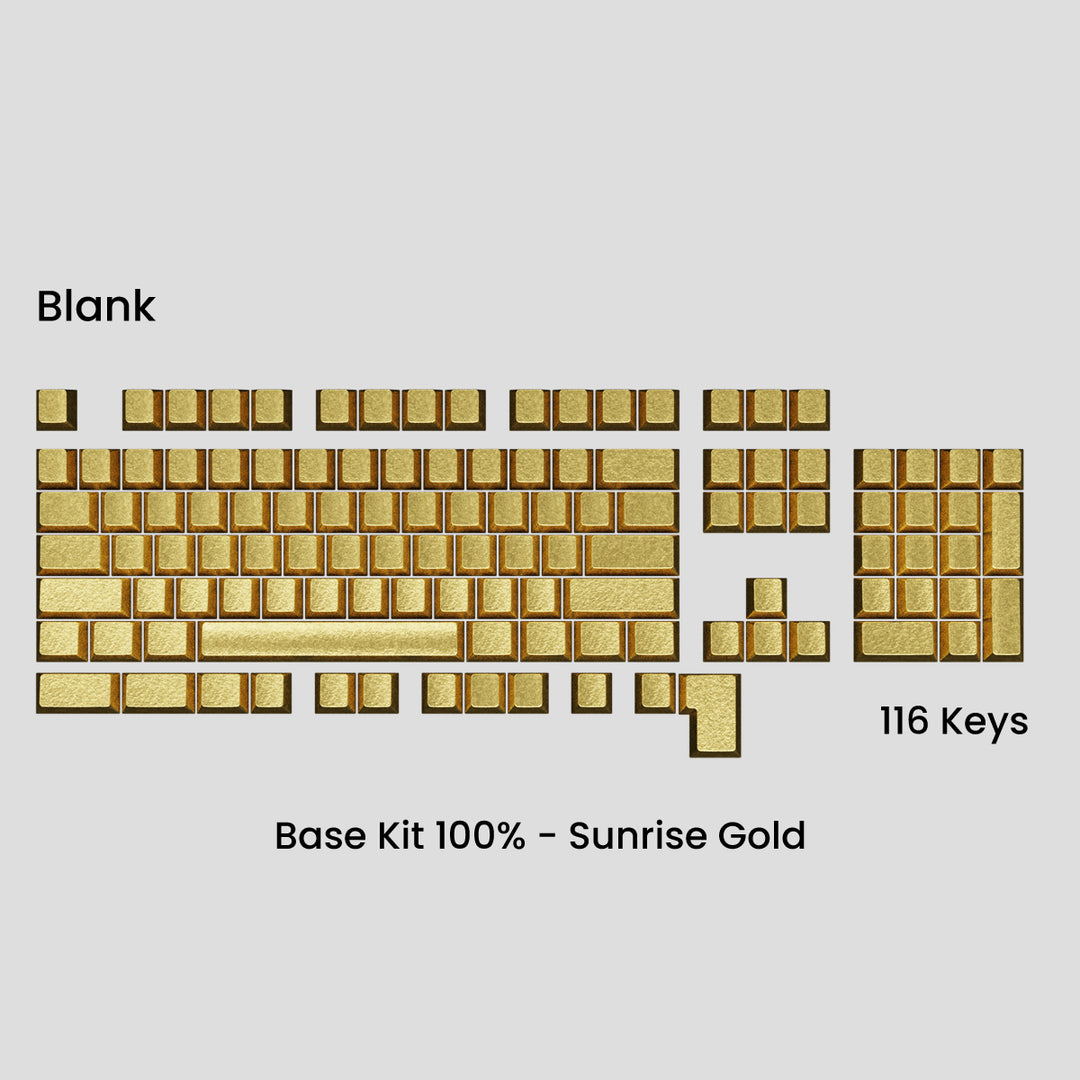 [GB] Awekeys Wild Ice Metal Keycaps Set