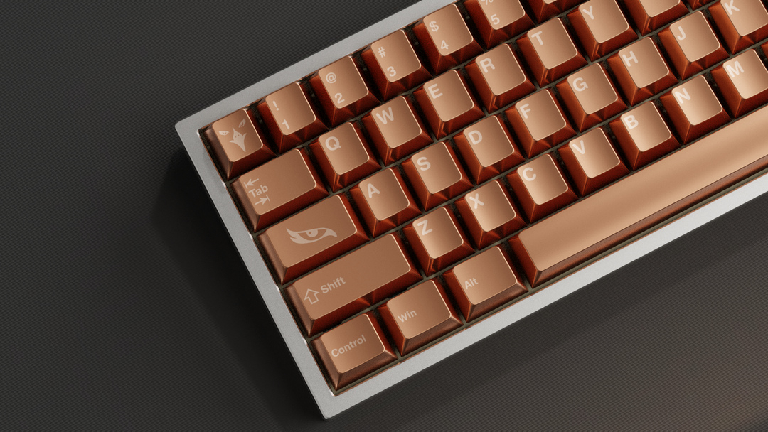 [Group Buy] Awekeys Copper Eagle Full Metal Keycaps