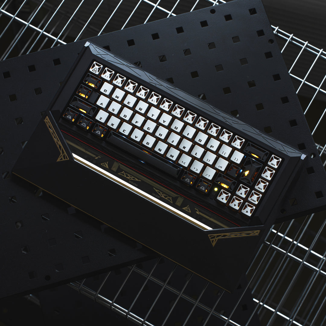 [GB]NOOIR N² Metal Keycaps | Aluminum Alloy CNC Machined | Anodized | Hollow Design