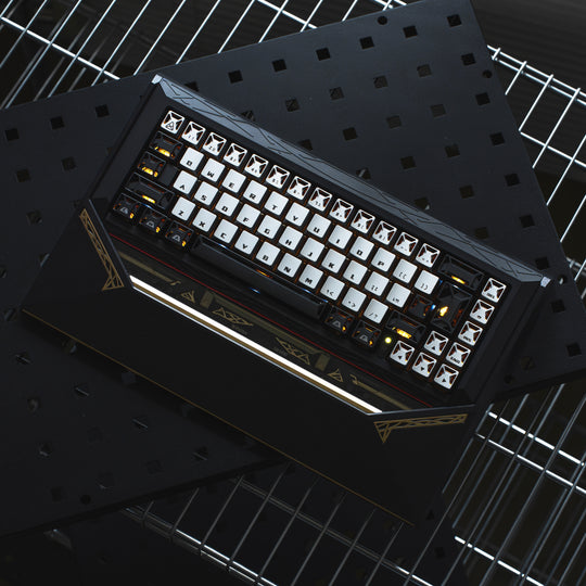 [GB]NOOIR N² Metal Keycaps | Aluminum Alloy CNC Machined | Anodized | Hollow Design
