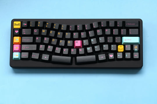 JTK NightLife Cherry Profile ABS Tripeshot Keycap Set