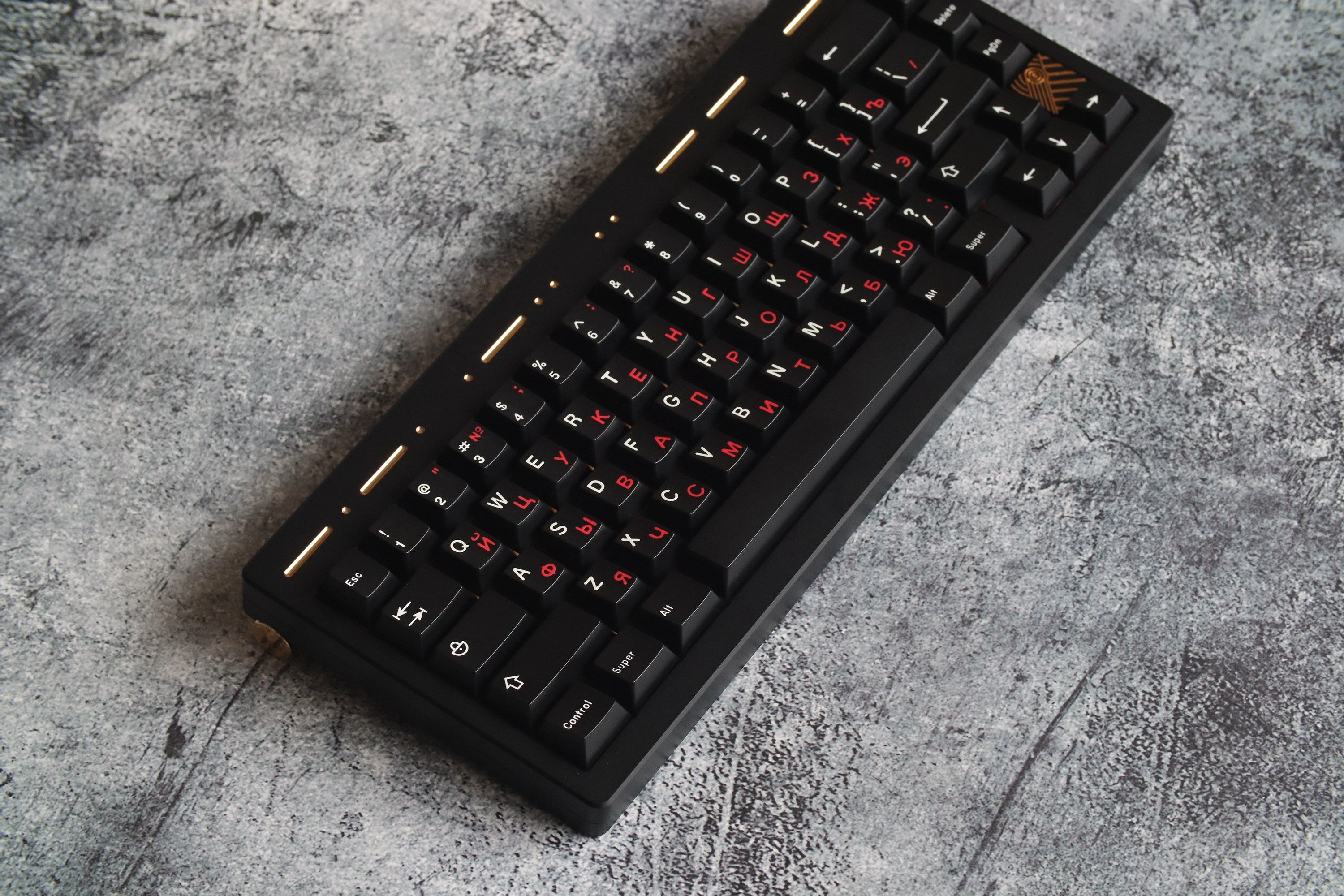 In-stock] JTK RUSSIAN Cherry Profile Doubleshot ABS Keycap Set