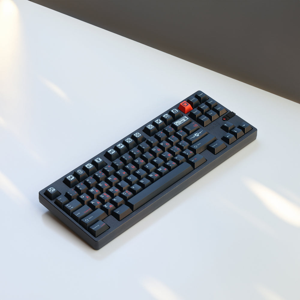 [In-stock] JTK FLIGHT Cherry Profile Doubleshot ABS Keycap Set