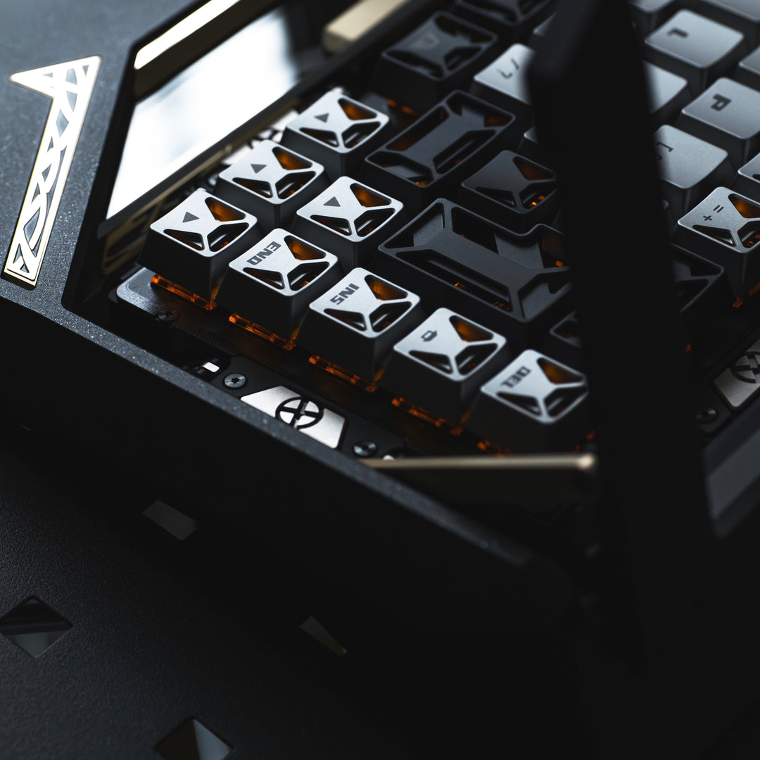 [GB]NOOIR N² Metal Keycaps | Aluminum Alloy CNC Machined | Anodized | Hollow Design