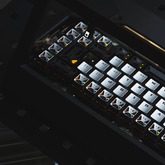 [GB]NOOIR N² Metal Keycaps | Aluminum Alloy CNC Machined | Anodized | Hollow Design