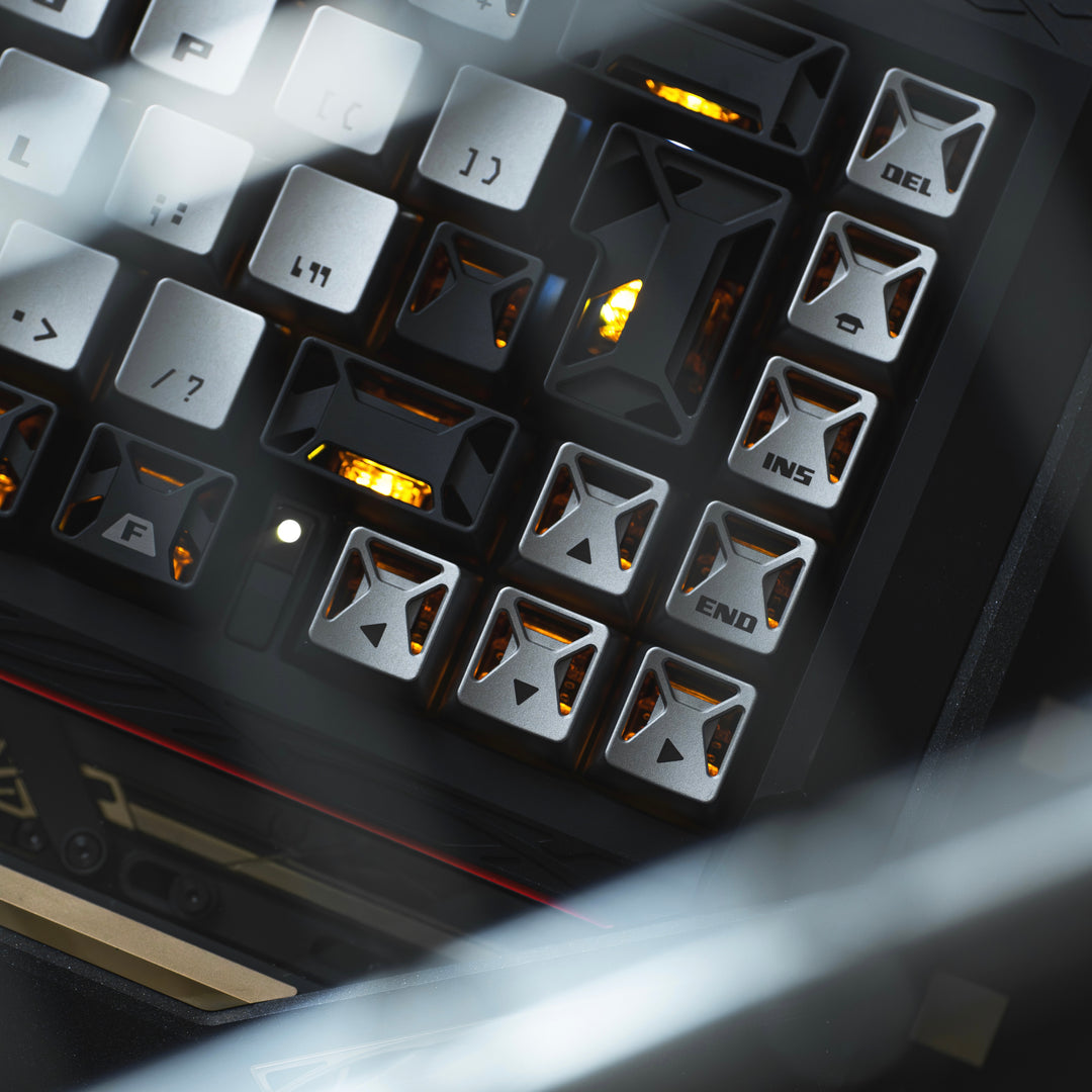 [GB]NOOIR N² Metal Keycaps | Aluminum Alloy CNC Machined | Anodized | Hollow Design