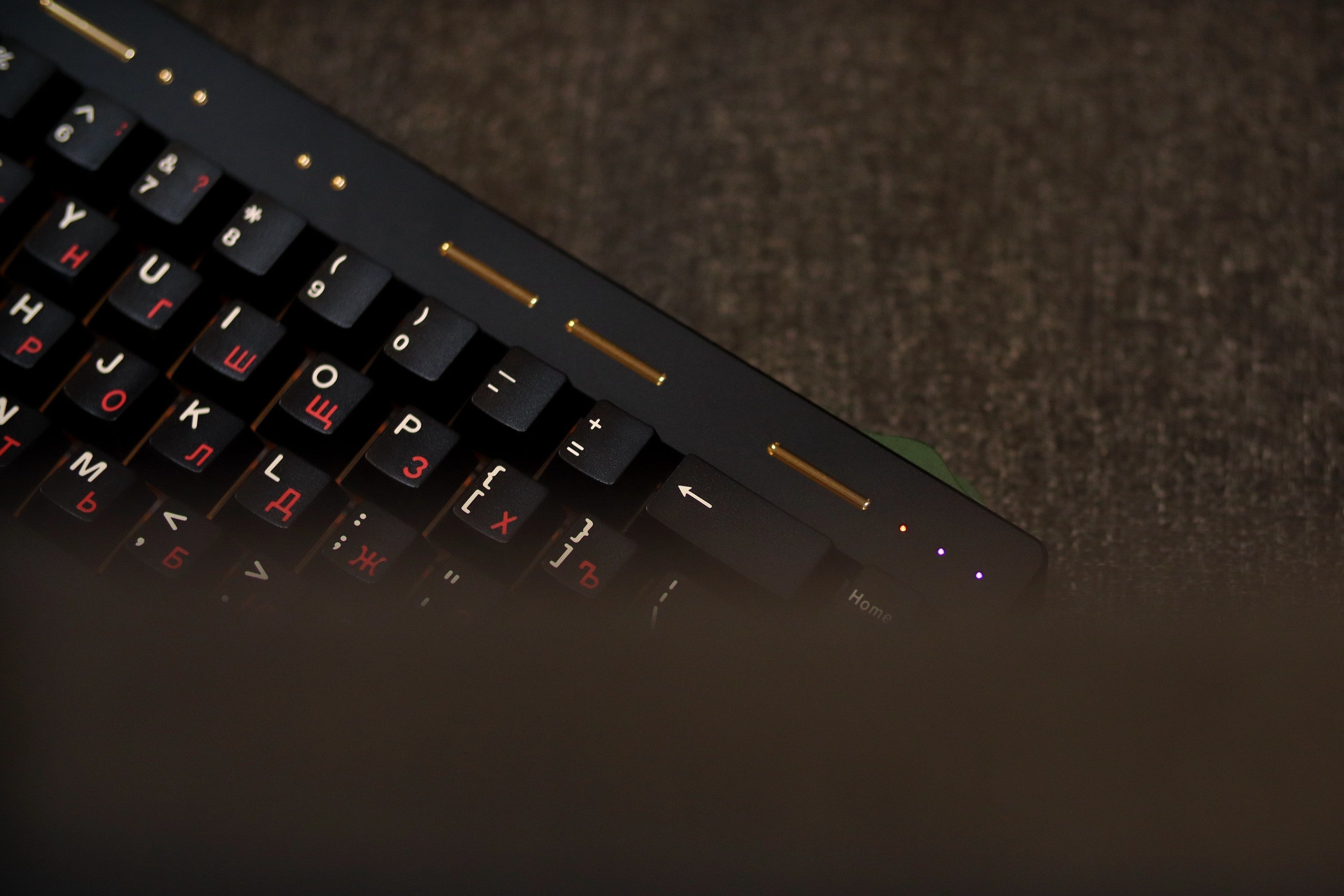 In-stock] JTK RUSSIAN Cherry Profile Doubleshot ABS Keycap Set