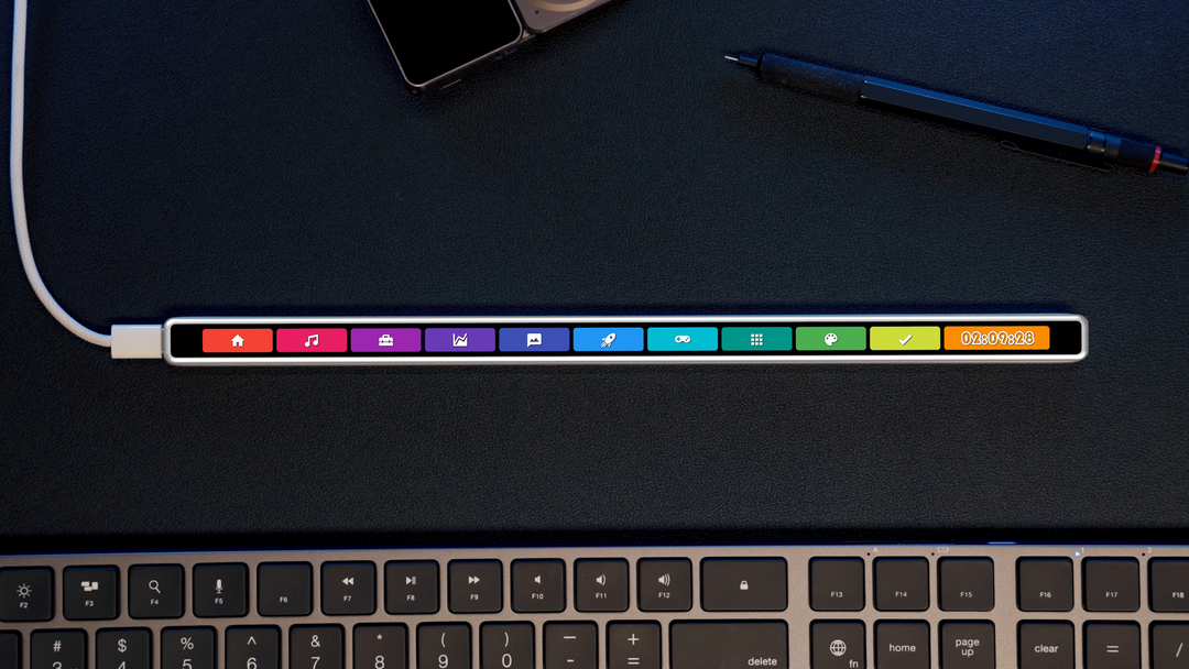 [In Stock] Eniac Electronic Flexbar -- A Fully Customizable Touch-Bar Solution