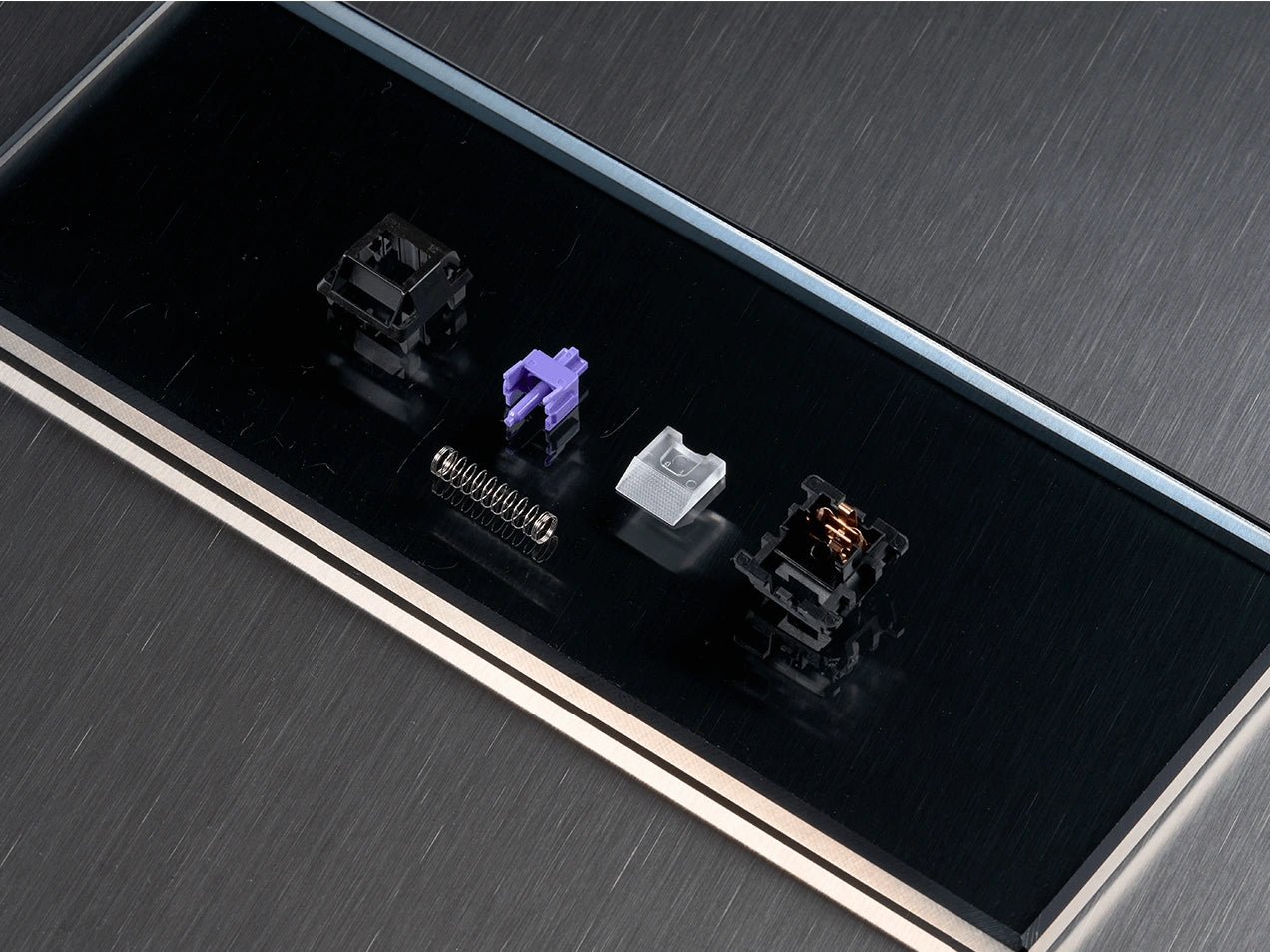 [In-stock] Vertex V 1.2 Mechanical Keyboard Switch, Linear (MX Red), Cherry MX Stem
