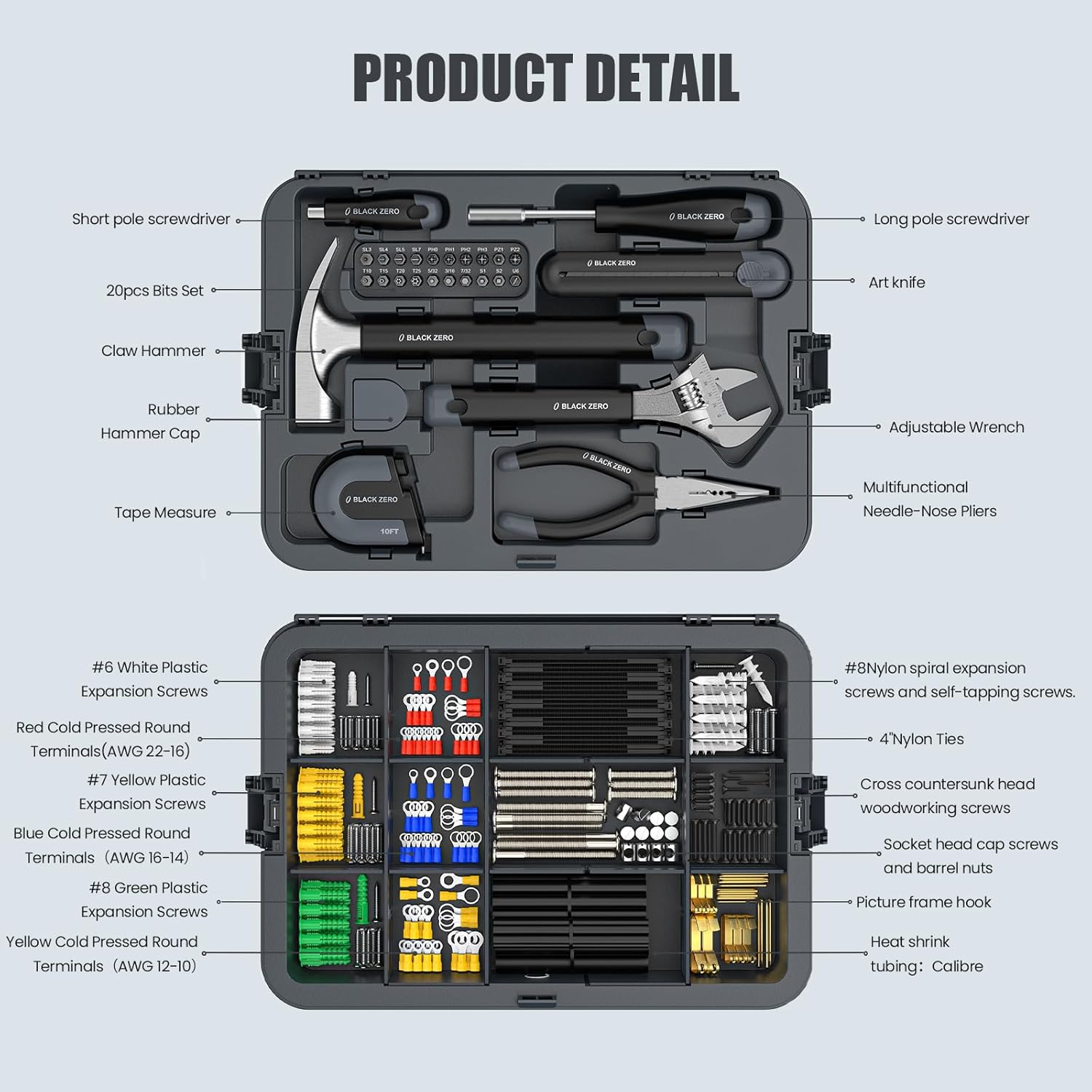 BLACKZERO™ Modular 3-in-1 Toolbox System – ClickClack