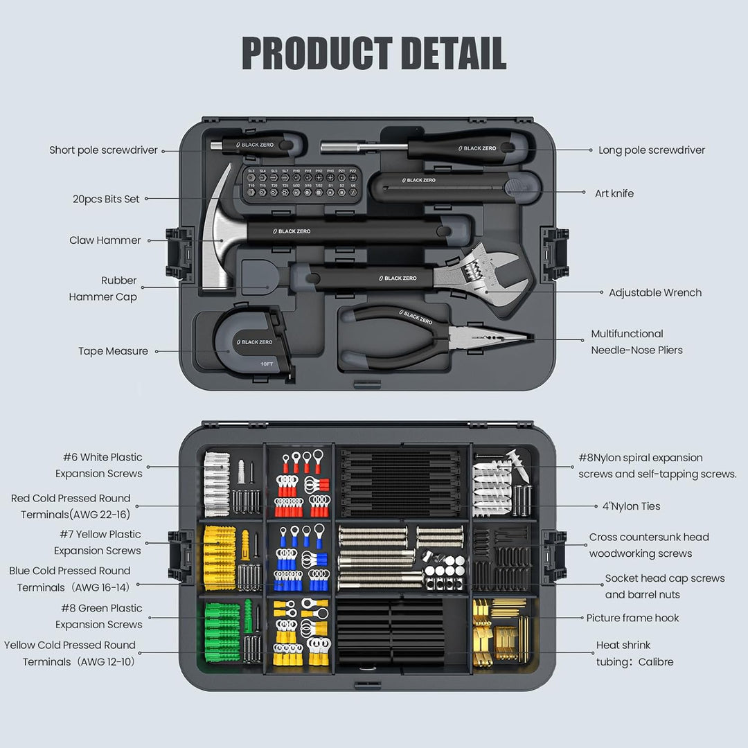 BLACKZERO™ Modular 3-in-1 Toolbox System