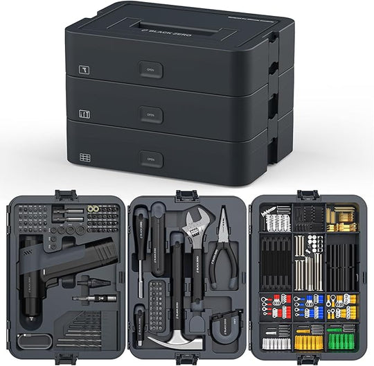 BLACKZERO™ Modular 3-in-1 Toolbox System