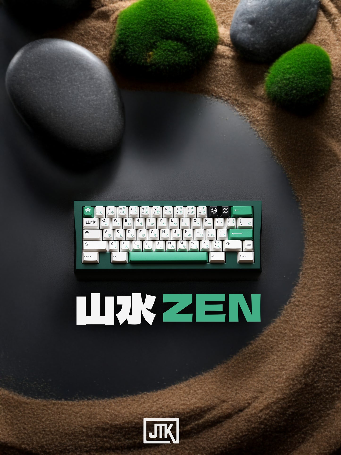 [In-stock] JTK Zen R2 Cherry Profile Doubleshot ABS Keycap Set
