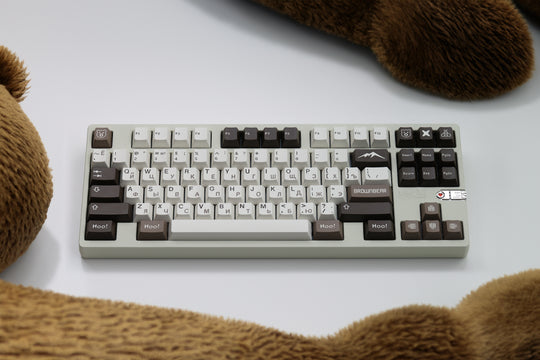 [In-stock] JTK BEAR Cherry Profile Doubleshot ABS Keycap Set