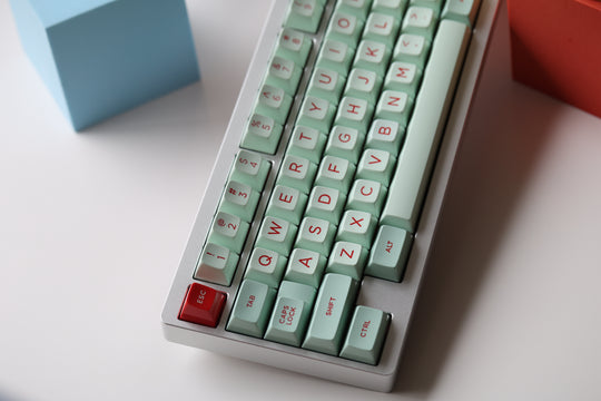 [In-stock] JTK MINT HSA Profile Doubleshot ABS Keycap Set