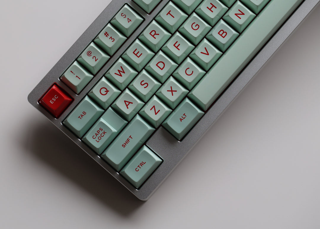 [In-stock] JTK MINT HSA Profile Doubleshot ABS Keycap Set