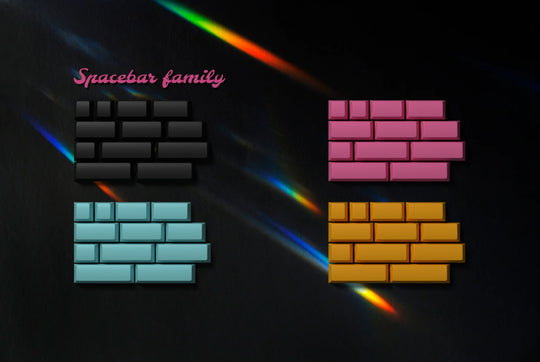 JTK NightLife Cherry Profile ABS Tripeshot Keycap Set