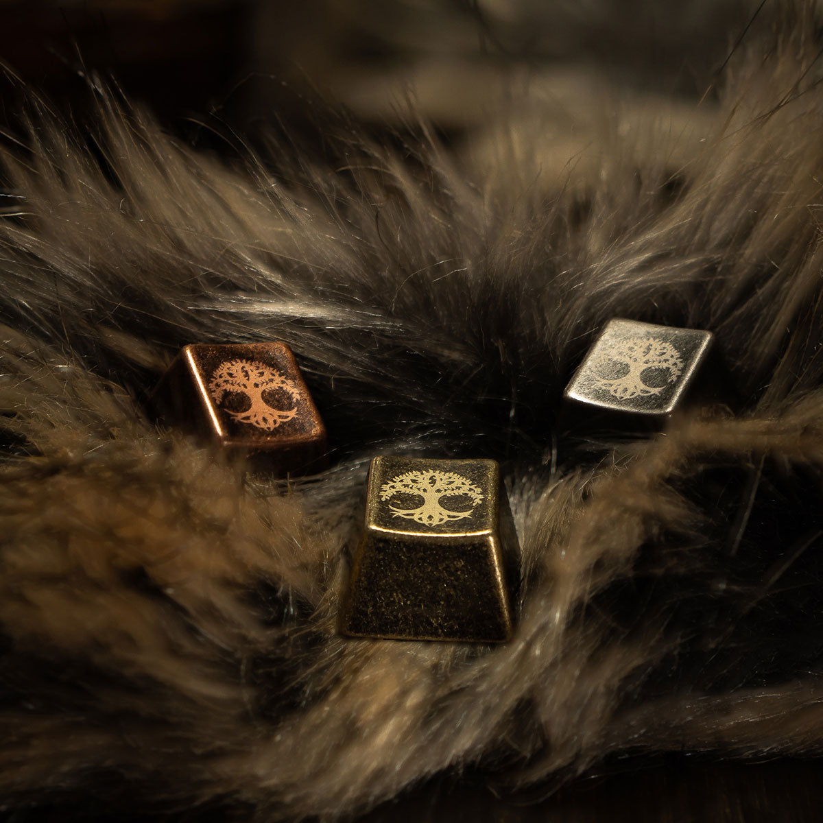 [GB] Awekeys Viking Antiques Full Metal Keycaps - Extension Kit