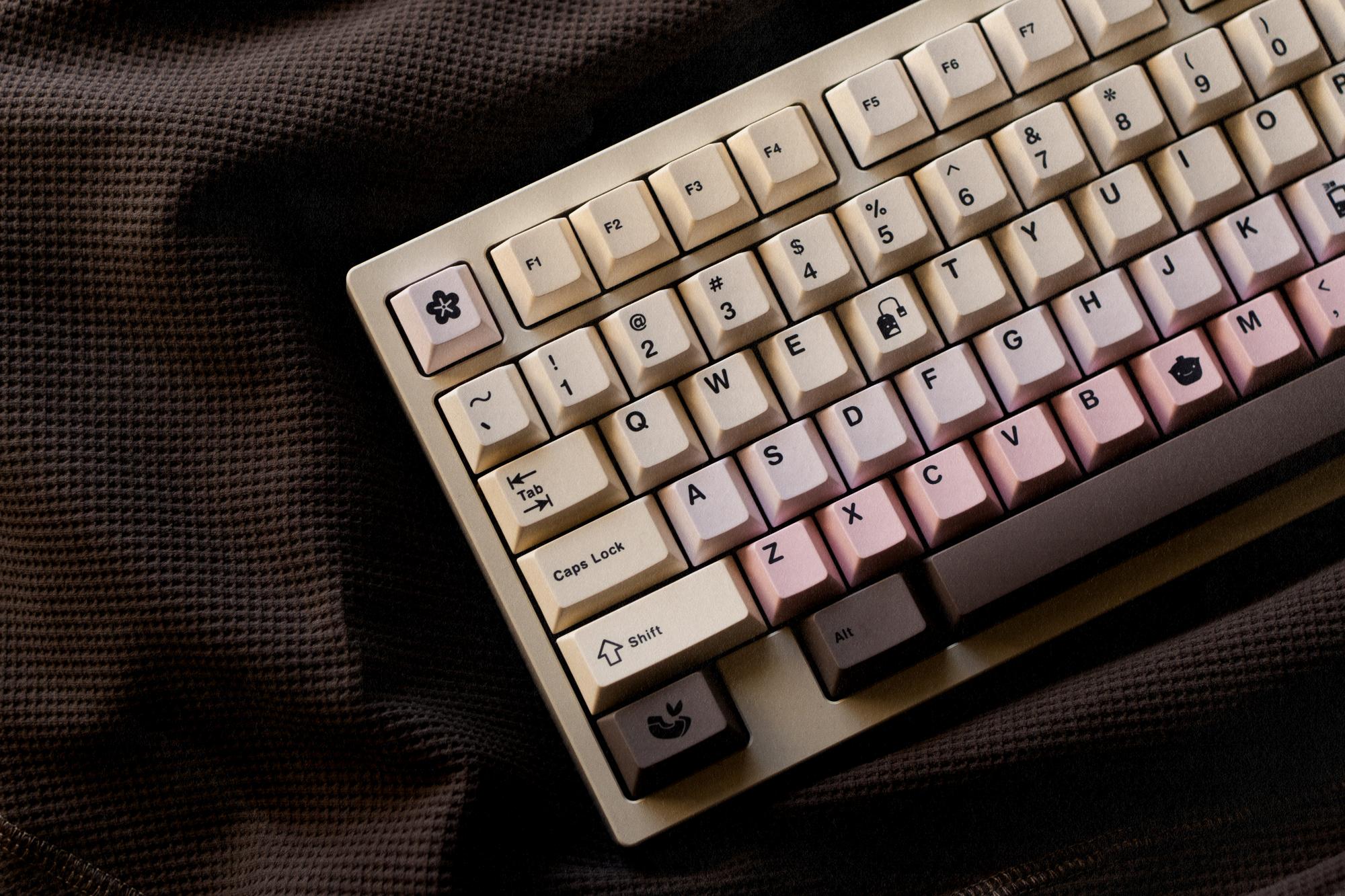 Group Buy] Onekey Studio Bubble Tea Cherry Profile Keycaps