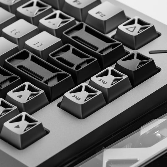 [GB]NOOIR N² Metal Keycaps | Aluminum Alloy CNC Machined | Anodized | Hollow Design