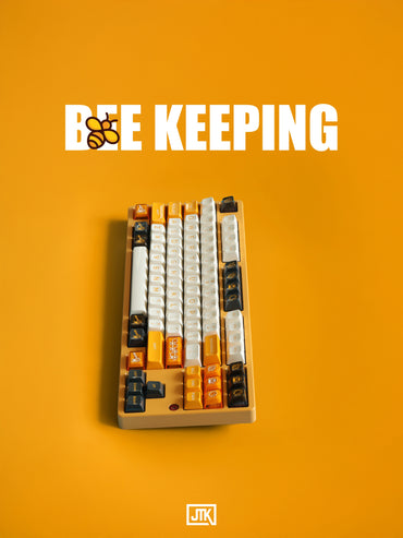 [In-stock] JTK HSA Bee Keeping ABS Doubleshot Glossy Surface Keycap Set