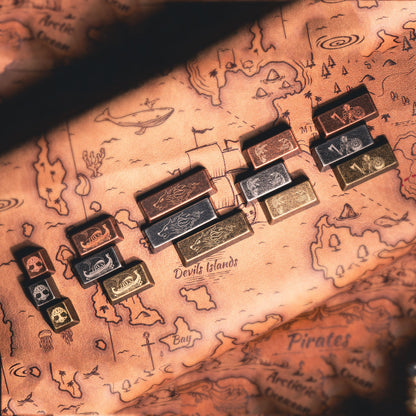 [GB] Awekeys Viking Antiques Full Metal Keycaps - Extension Kit