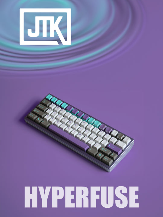 [In-stock] JTK HYPERFUSE R2 PBT&ABS Doubleshot Keycap Set