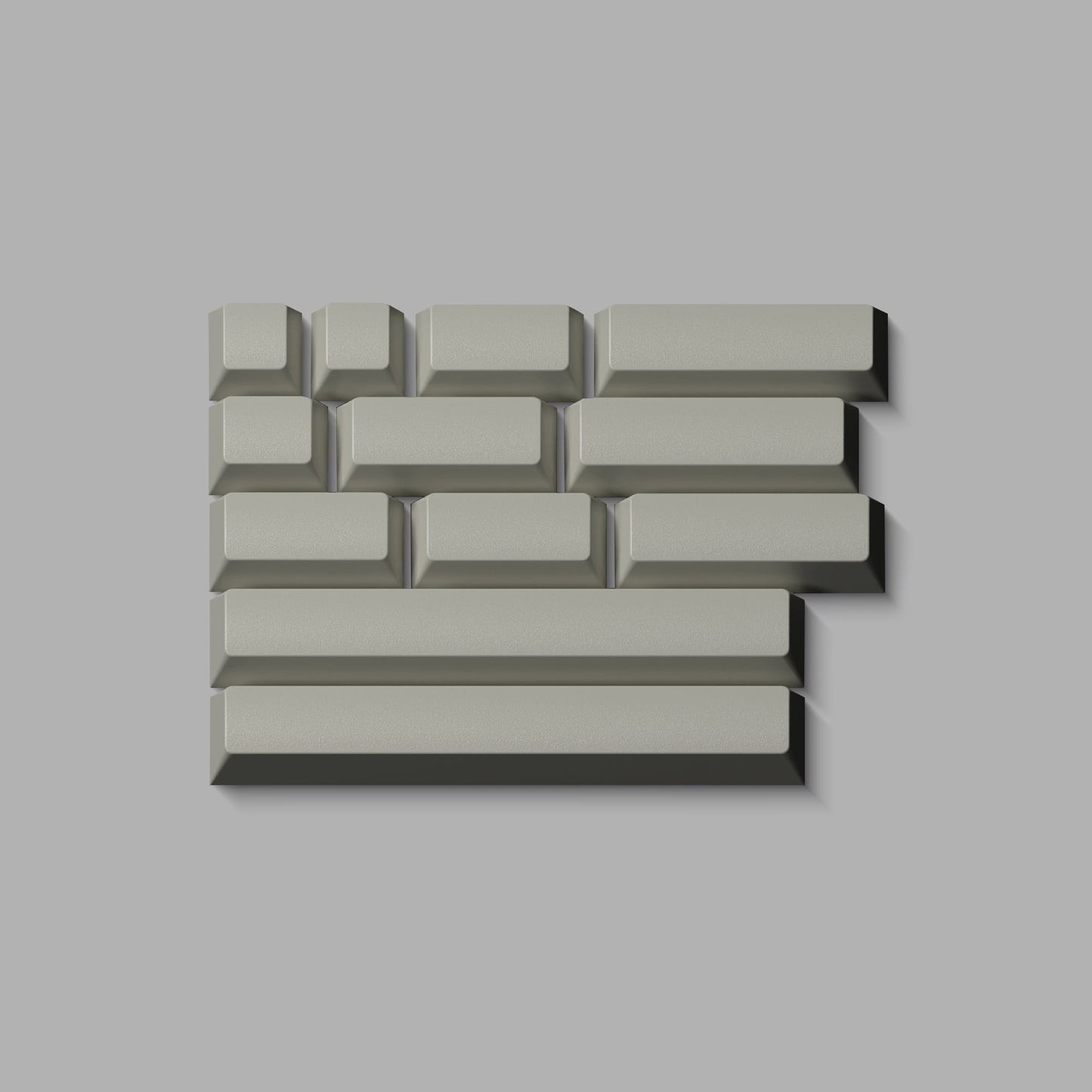 [In-stock] JTK Beige Cherry Profile PBT&ABS Tripeshot Keycap Set