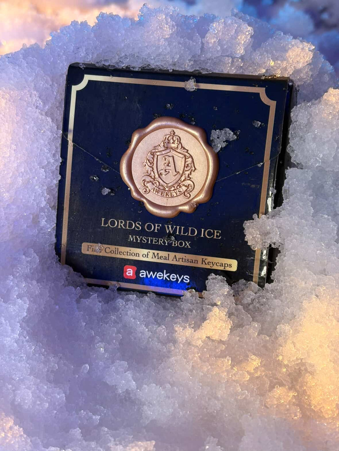 [GB] Awekeys Wild Ice Metal Keycaps Set