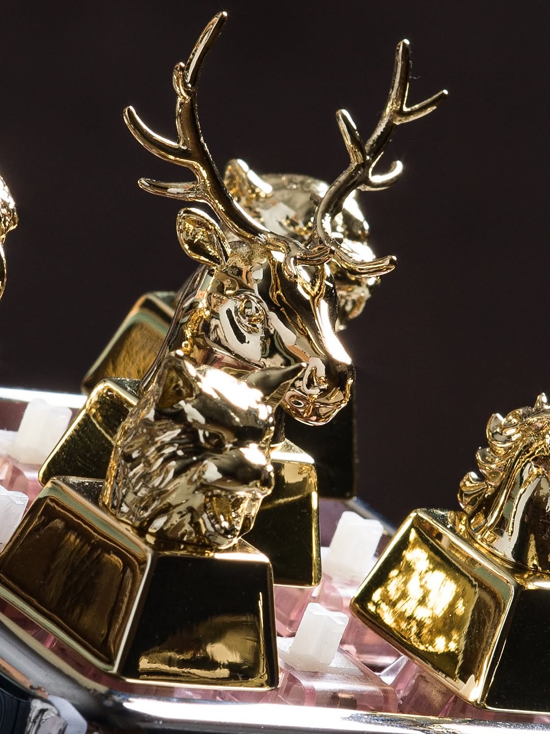 [GB] Awekeys Wild Ice Metal Keycaps Set