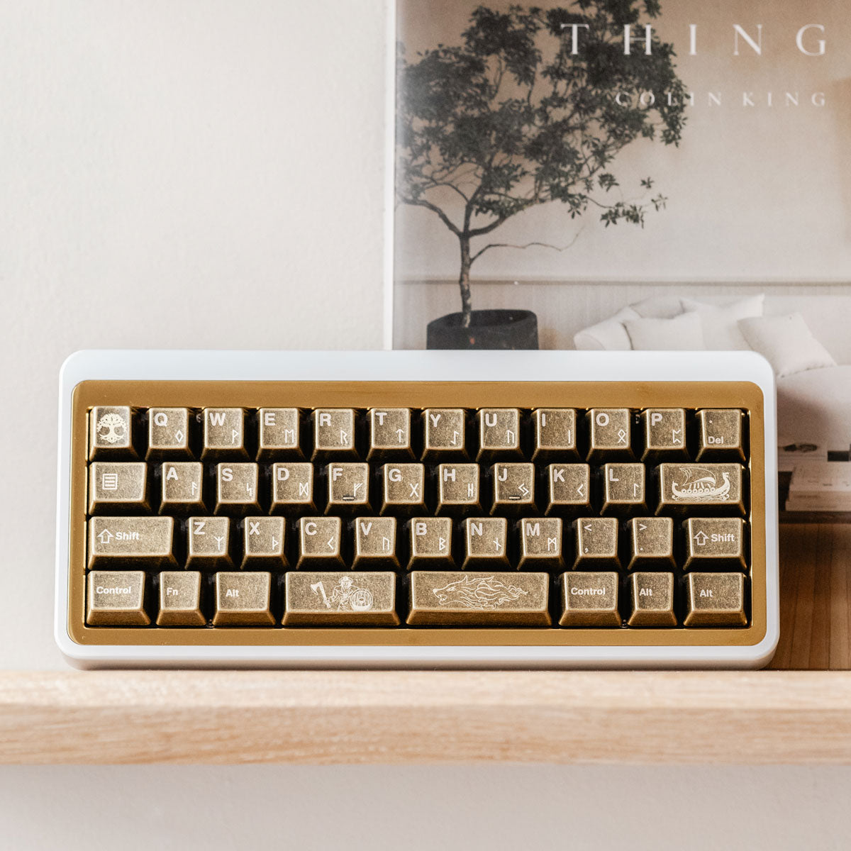 [GB] Awekeys Viking Antiques Full Metal Keycaps - Base Kit