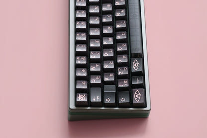 [In-stock] JTK NightSakura Cherry Profile ABS Tripeshot Keycap Set