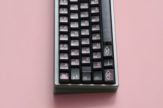 [In-stock] JTK NightSakura Cherry Profile ABS Tripeshot Keycap Set