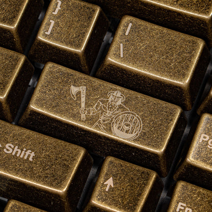 [GB] Awekeys Viking Antiques Full Metal Keycaps - Base Kit